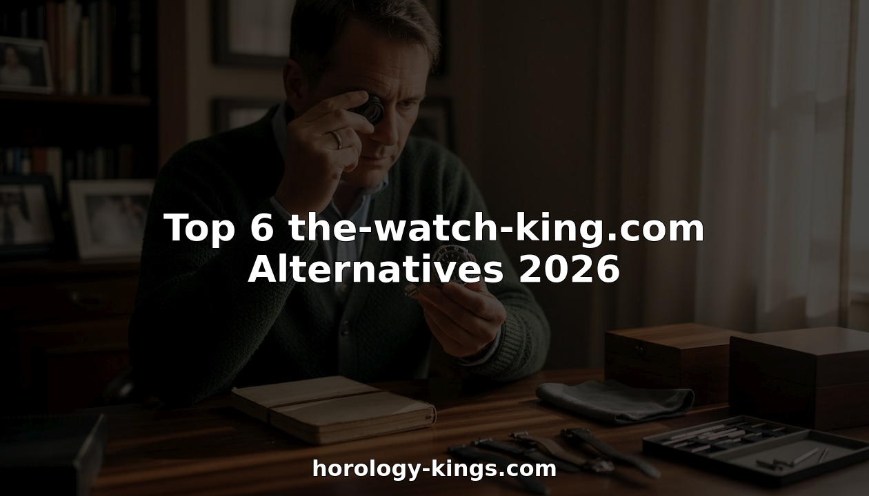 Watch collector examining vintage Rolex at desk