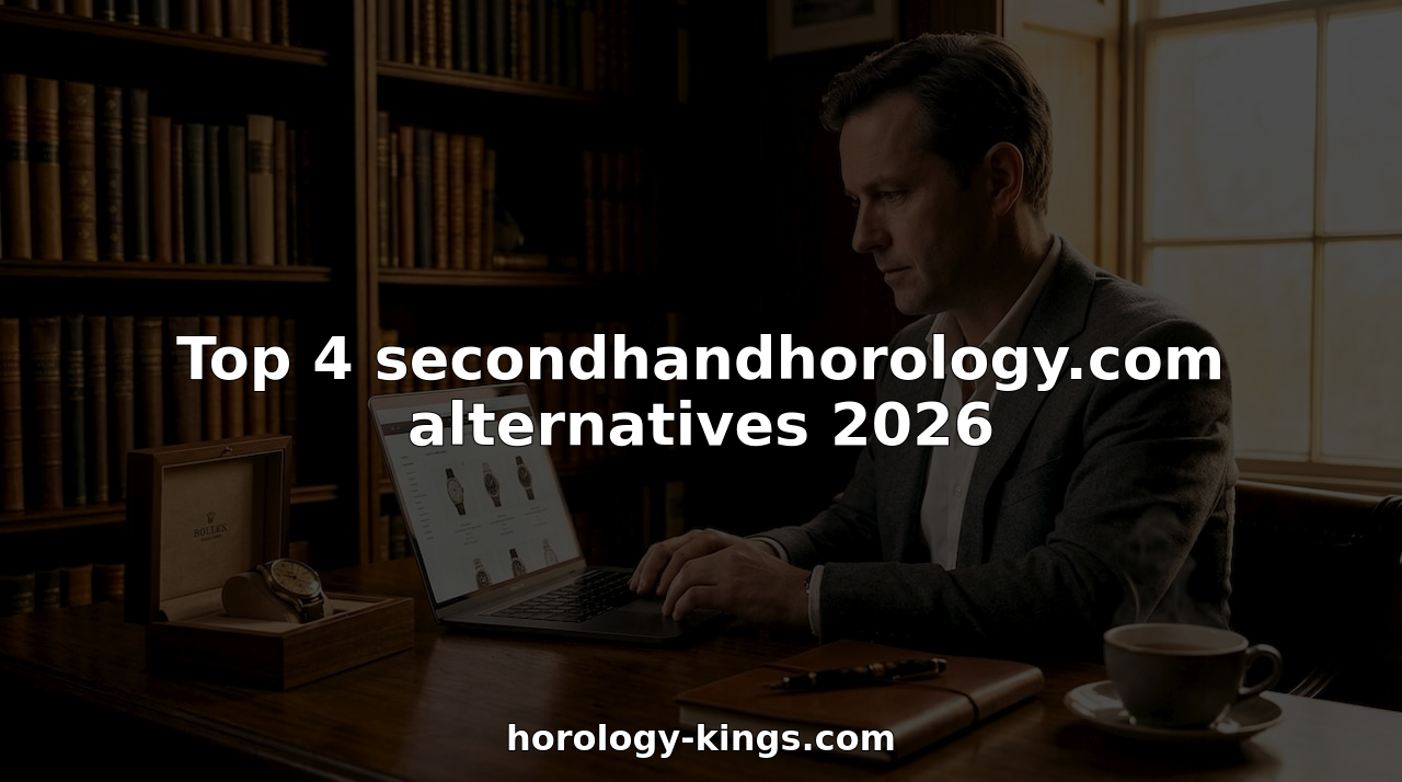 Person comparing luxury watches online in home office