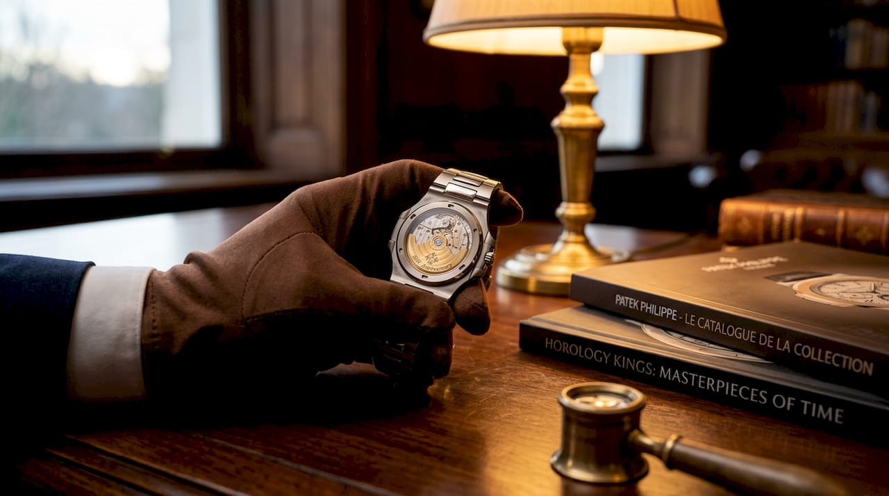 Examining Nautilus caseback anniversary engraving