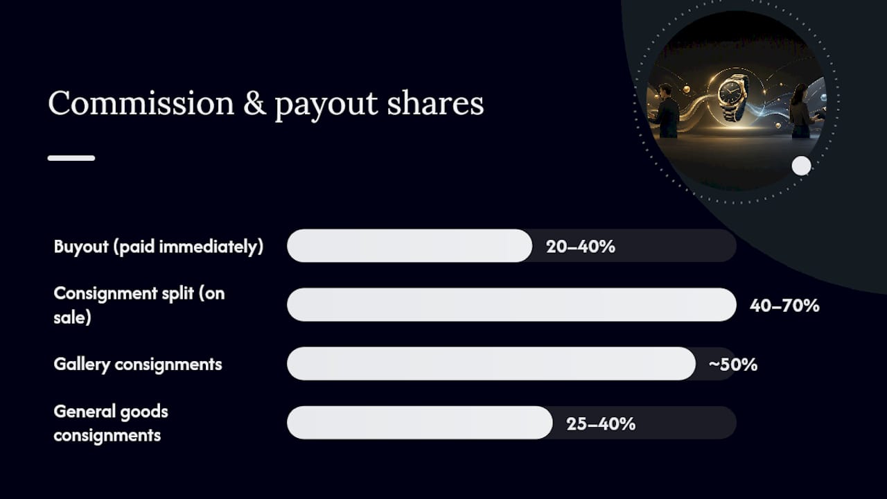 Consignment vs outright sale: comparing ownership, risk and payout — overview diagram