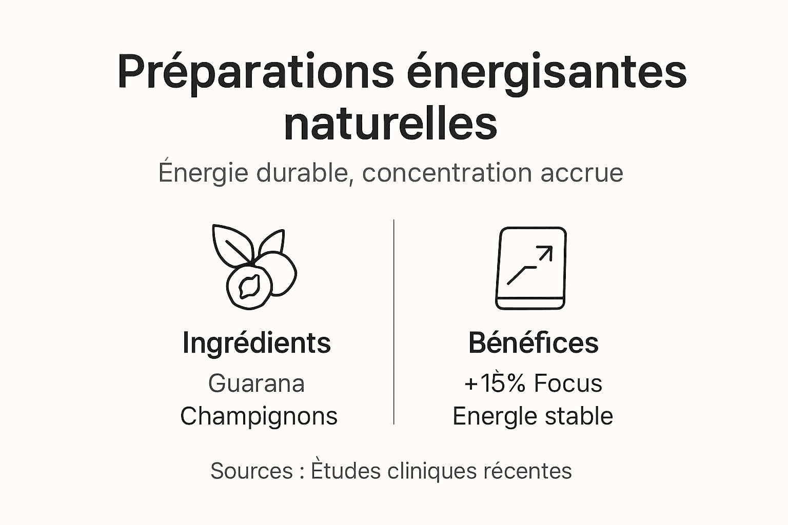 Infographie : pourquoi consommer des boissons énergétiques ?