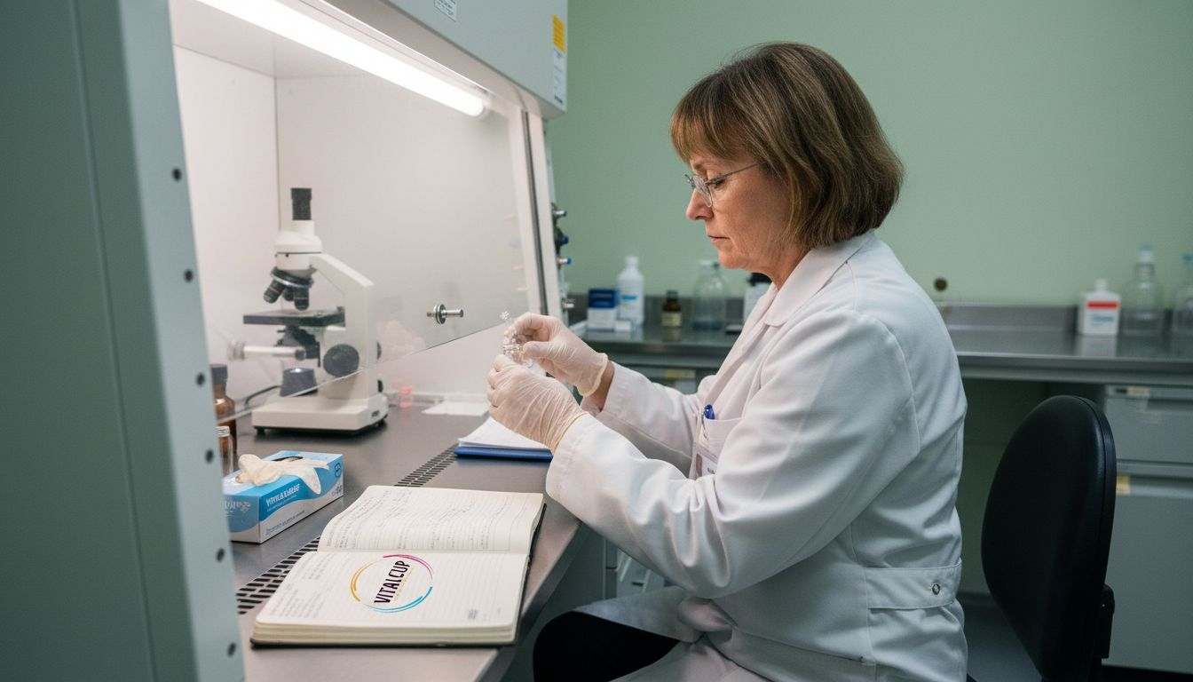 Vérification de la conformité ISO des flacons utilisés en laboratoire