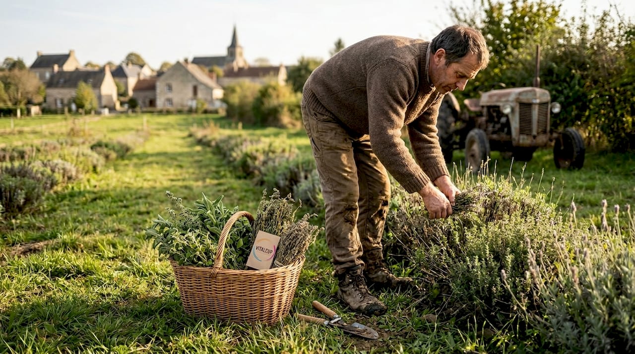 Producteur français de plantes médicinales, spécialisé dans la récolte et la valorisation des cultures locales.