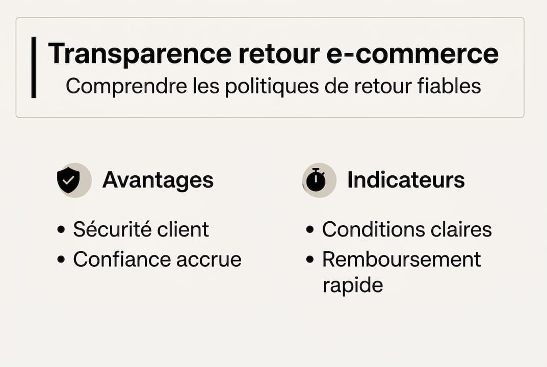 Infographie : tout savoir sur la transparence des retours dans l’e-commerce