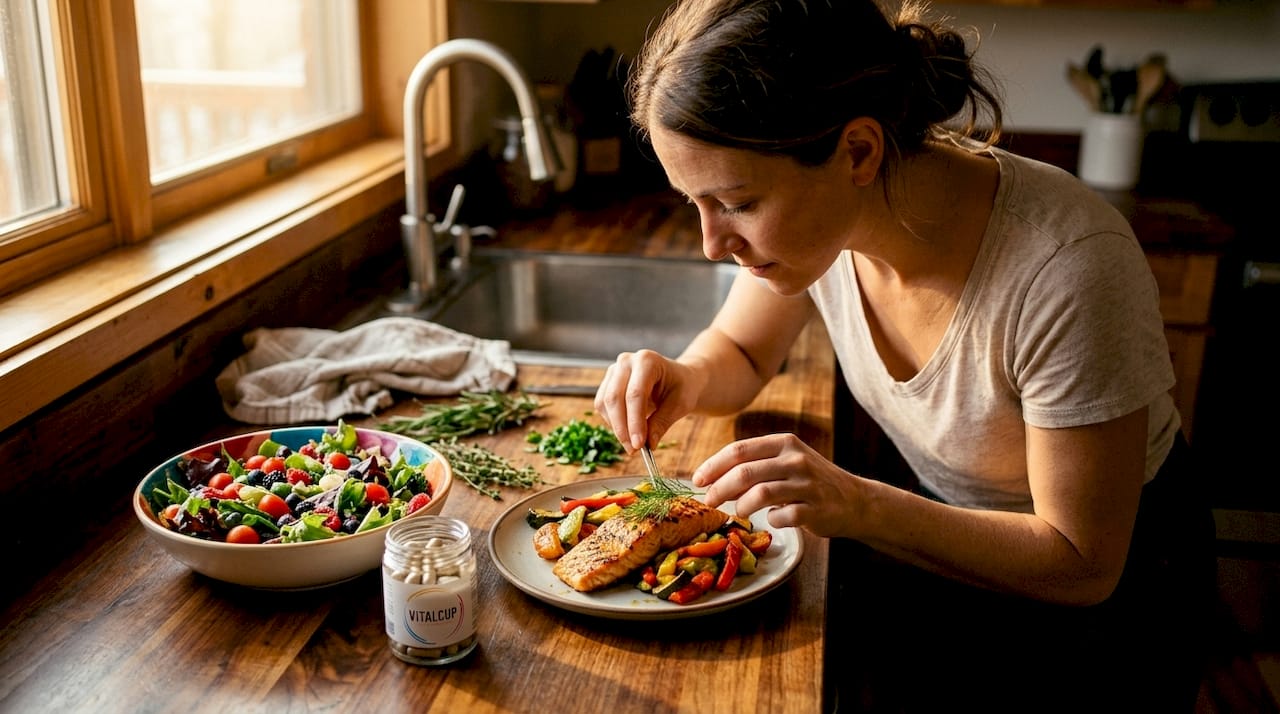 Préparer un repas équilibré fait maison, c’est l’occasion de prendre soin de sa santé tout en se régalant. Rien de mieux que de cuisiner soi-même avec des ingrédients frais pour maîtriser ce que l’on met dans son assiette.
