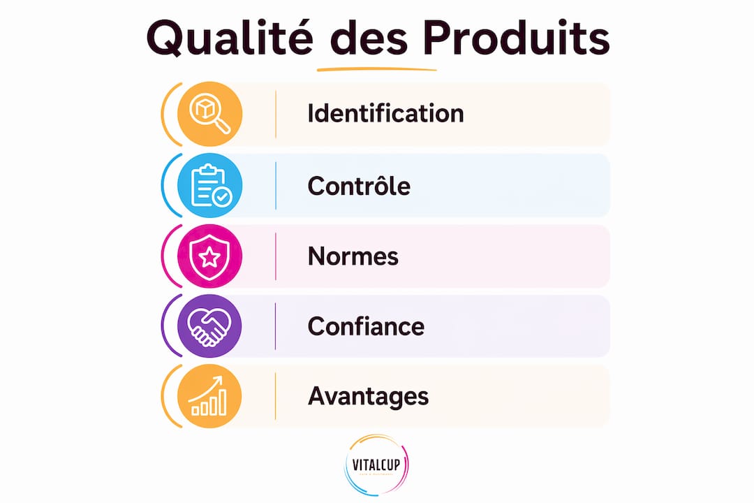 Découvrez en infographie les différentes étapes clés pour garantir la qualité des produits de santé.