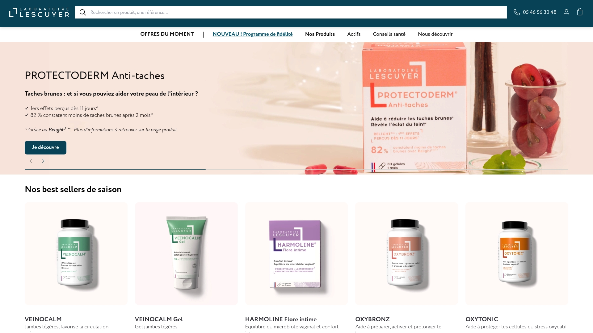 https://laboratoire-lescuyer.com