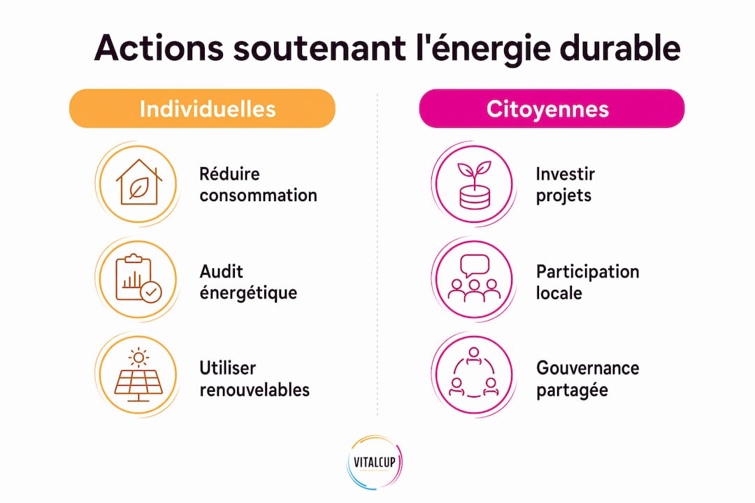 Infographie : mettre en perspective les gestes individuels et l’engagement citoyen