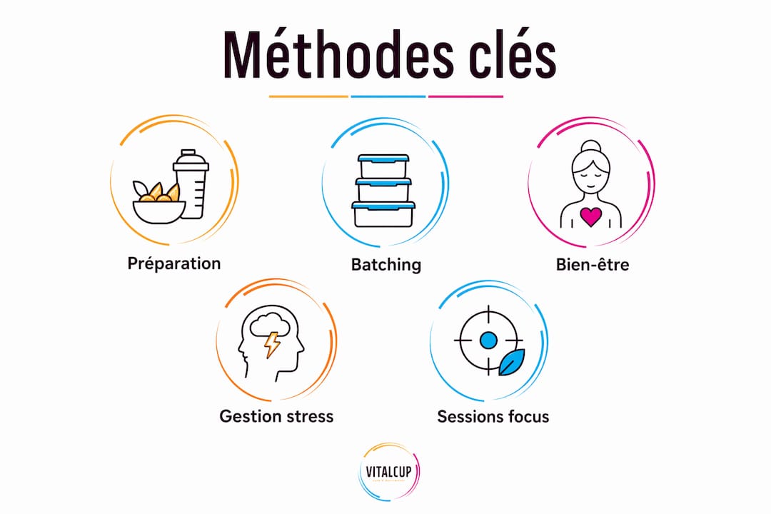 Infographie : les meilleures stratégies pour booster votre efficacité mentale