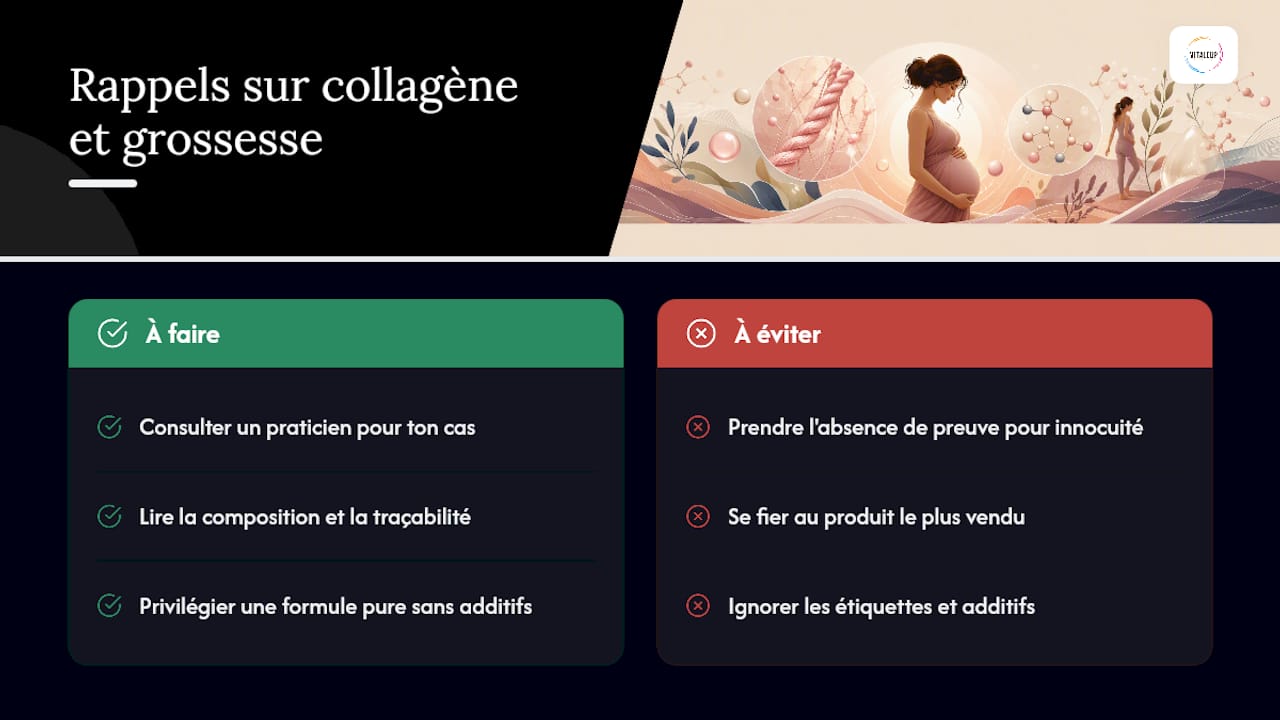 Ce qu'il faut vraiment retenir sur le collagène et la grossesse — overview diagram