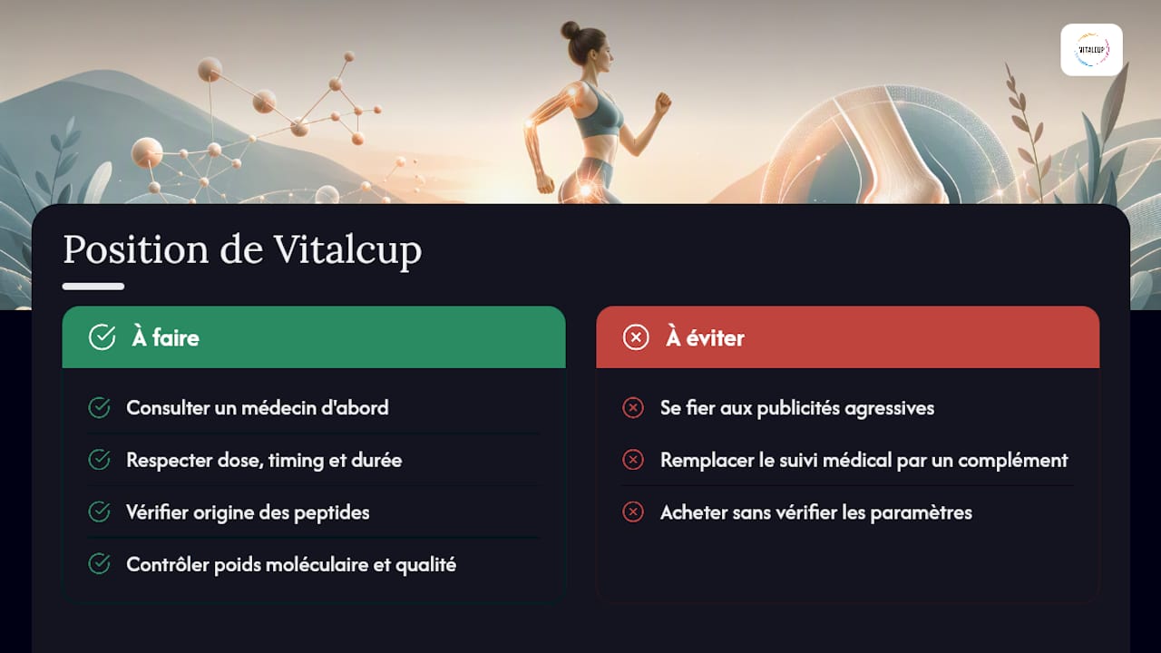 Ce que Vitalcup pense vraiment de la supplémentation en collagène — overview diagram