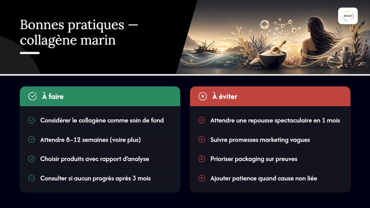 Pourquoi le marketing autour du collagène rate souvent l'essentiel — overview diagram
