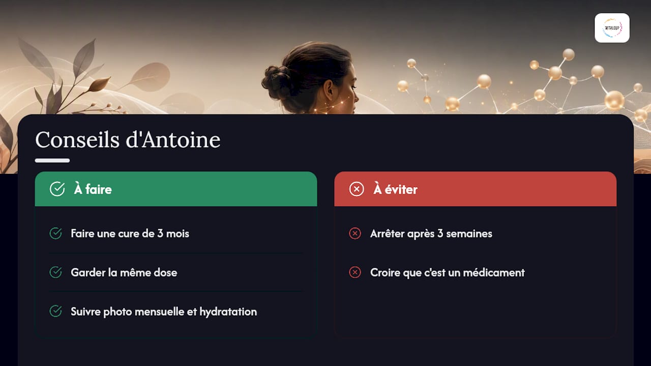 L'avis d'Antoine sur les cures de collagène — overview diagram