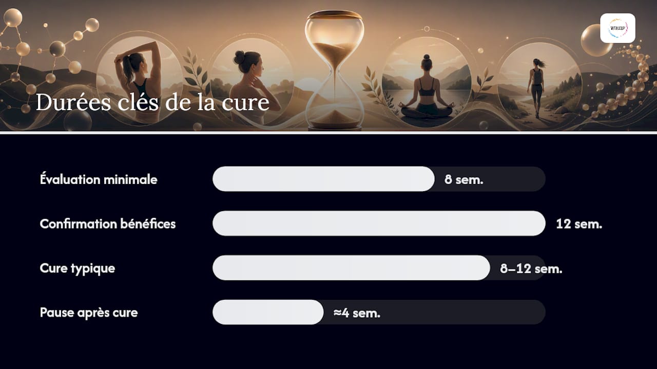 Combien de temps dure une cure et quand attendre des résultats ? — overview diagram