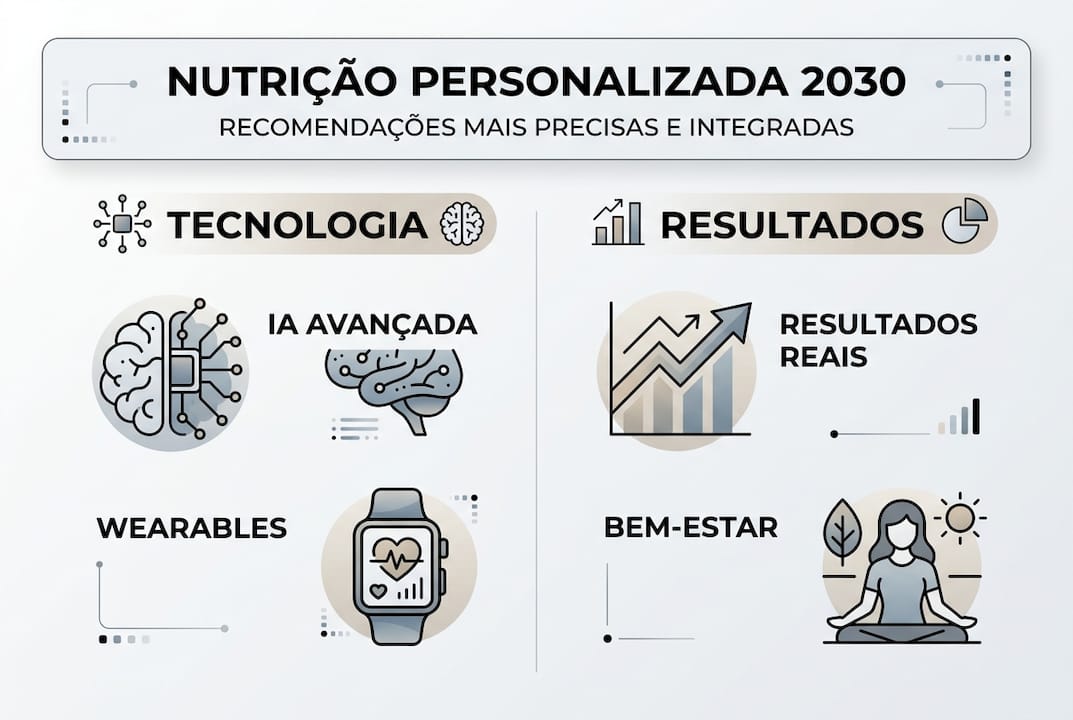 Infografia: O que nos reserva o futuro da nutrição personalizada