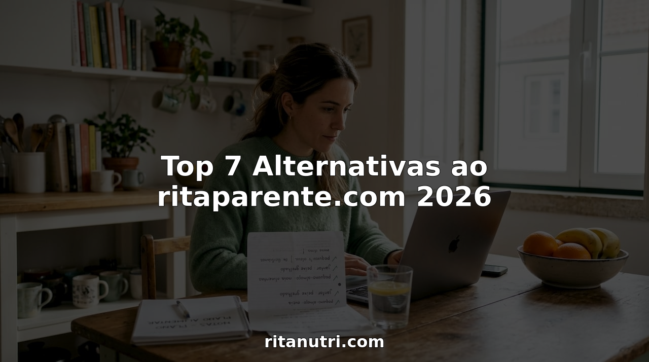 Nutricionista a preparar um plano alimentar na mesa da cozinha