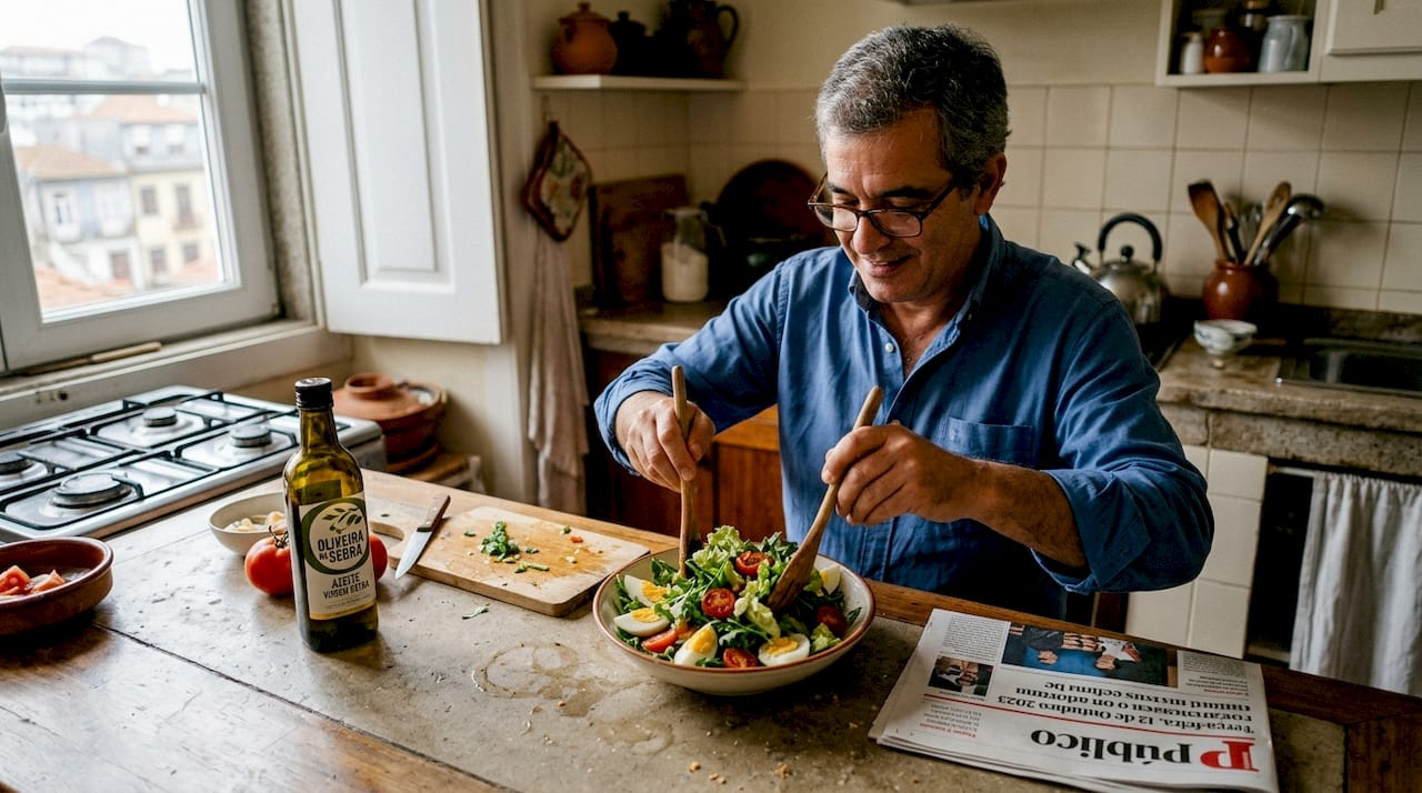 O homem ajusta a sua alimentação consoante o ritmo do dia a dia