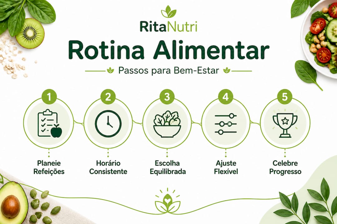 Guia prático: passos essenciais para uma rotina alimentar que promove o seu bem-estar