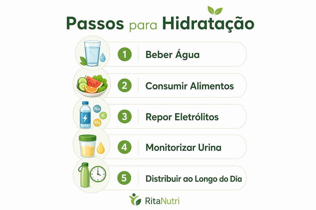 Guia prático para uma hidratação eficaz: passos essenciais