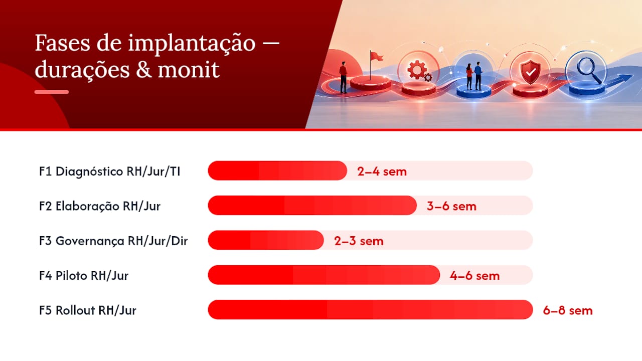 Etapas para a implementação de um programa de compliance