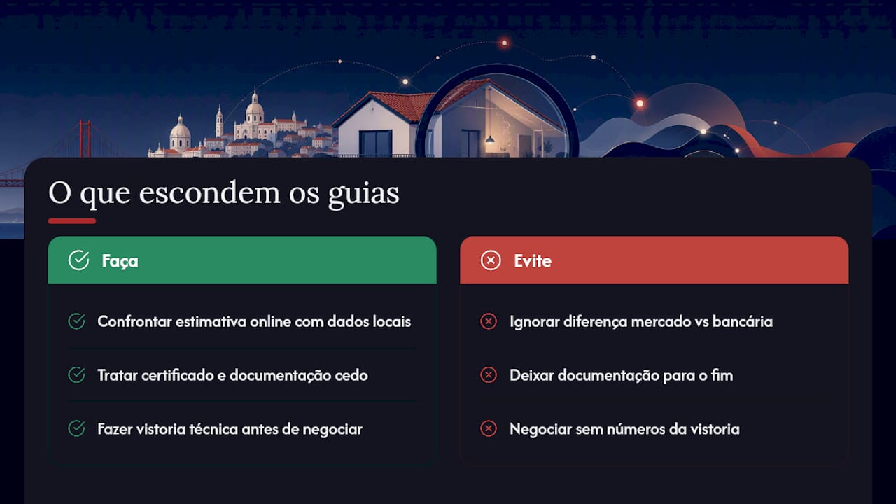O que a maioria dos guias sobre avaliação imobiliária esconde — overview diagram