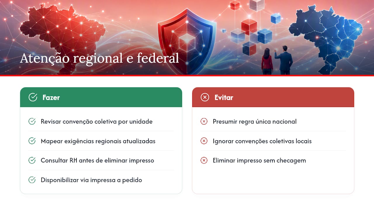 Existe legislação municipal ou estadual específica para o holerite digital? — overview diagram