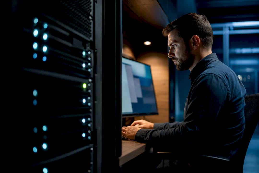 Operator monitoring email server reputation alerts