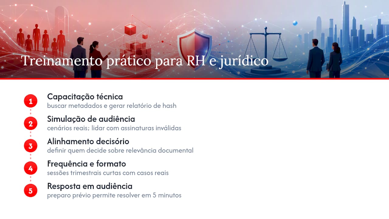 Capacitando RH e jurídico para lidar com o dossiê na prática — overview diagram
