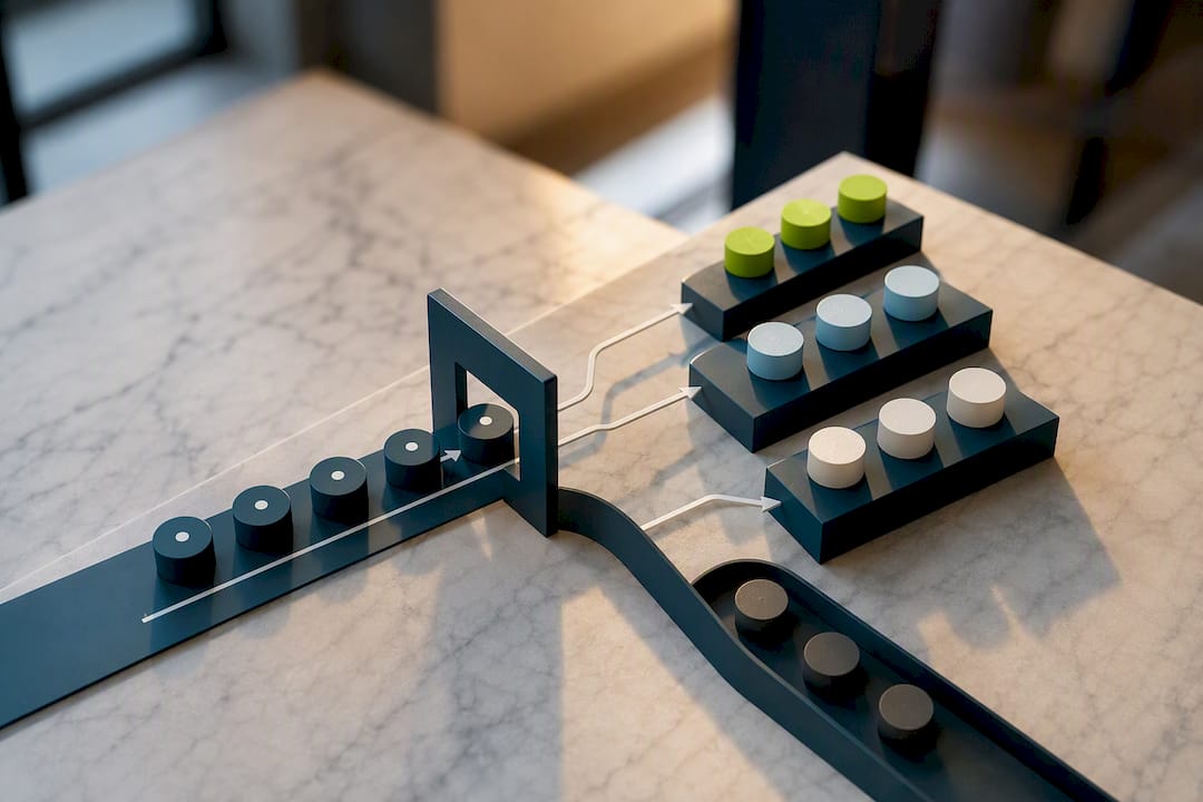 Signal tiers filtered by urgency and validation