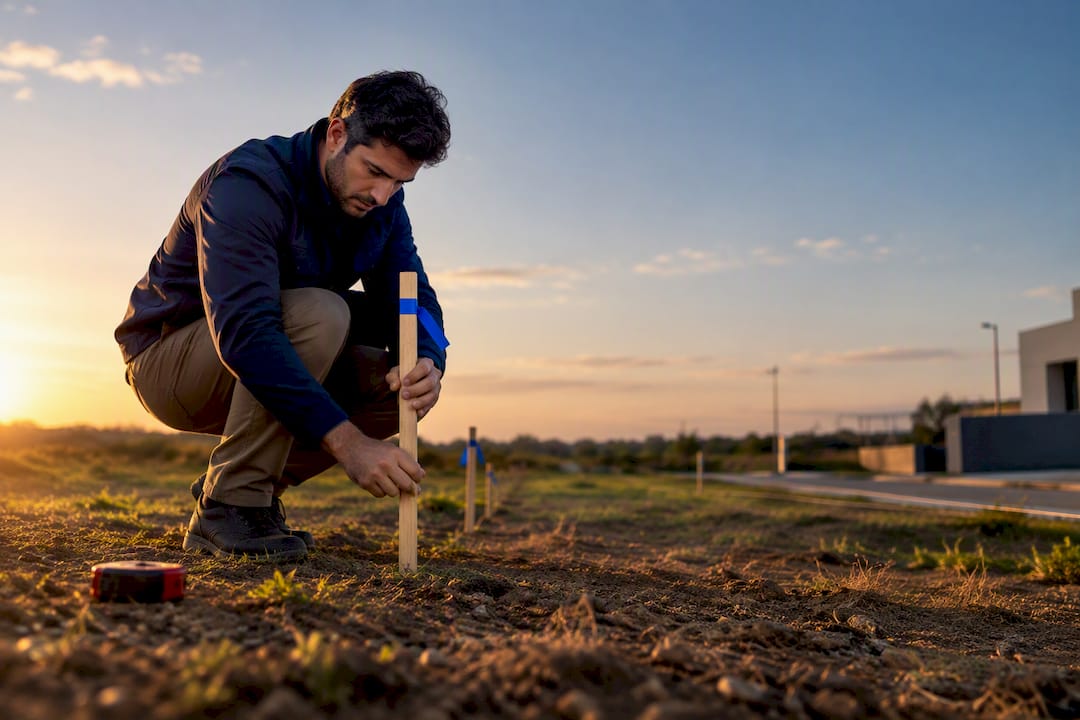 Terreno em análise para pedido de informação prévia