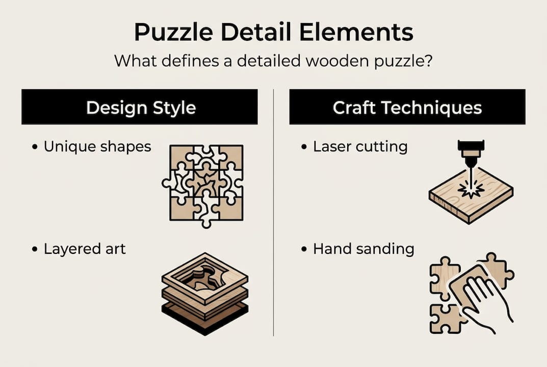 Pregled podrobnosti oblikovanja infografične sestavljanke