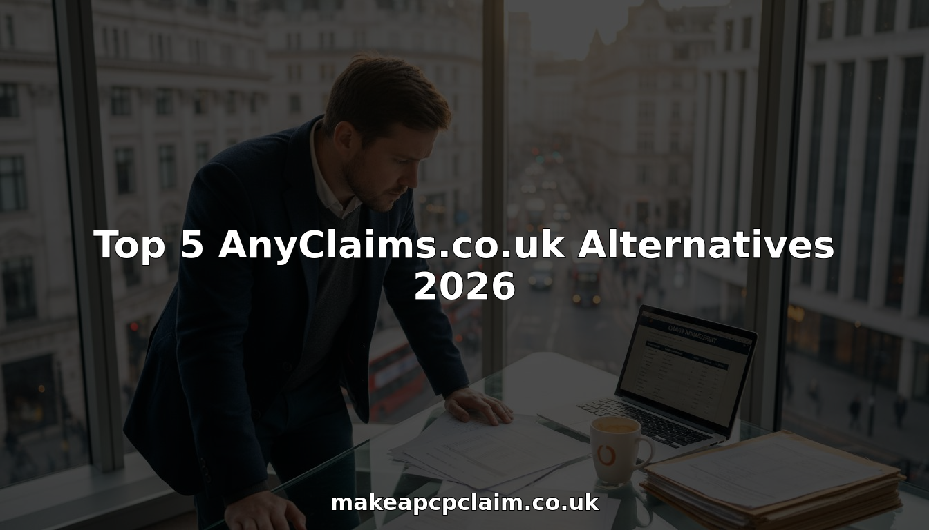 Man reviewing car finance claims in UK office