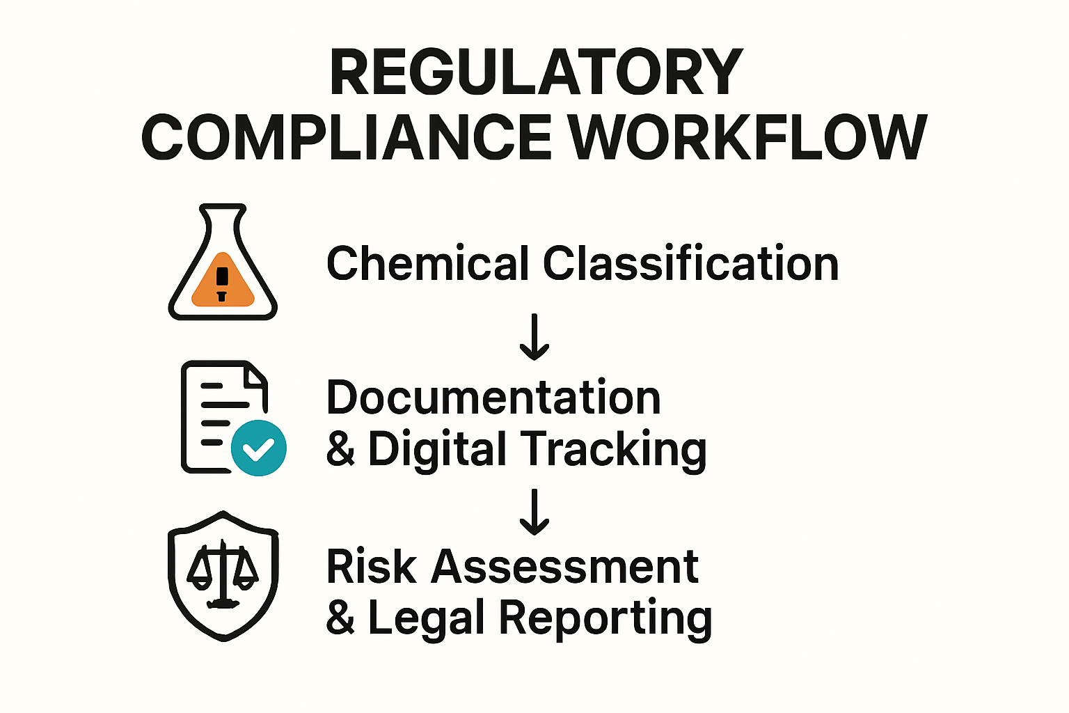 Regulatory compliance process for chemical sellers and collectors