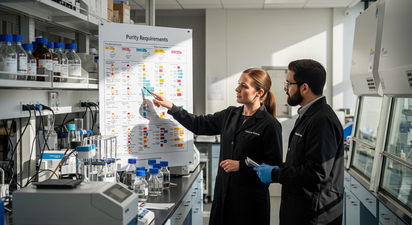chemical purity lab requirements