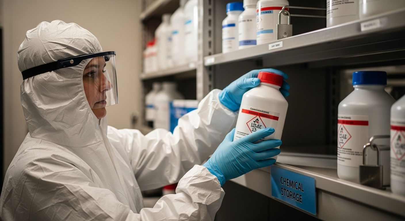 chemical storage handling safety