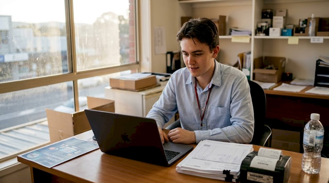Business owner updating WooCommerce settings