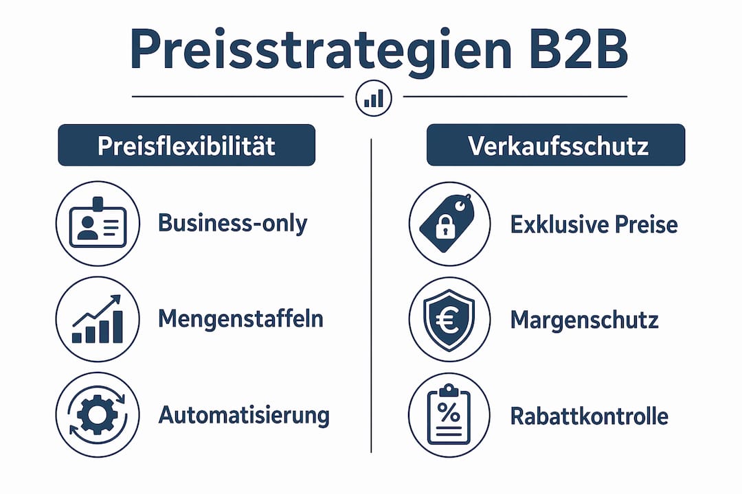 Übersicht: Verschiedene B2B-Preisstrategien im direkten Vergleich