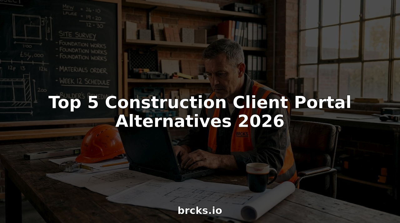 Construction manager reviewing plans at desk in office