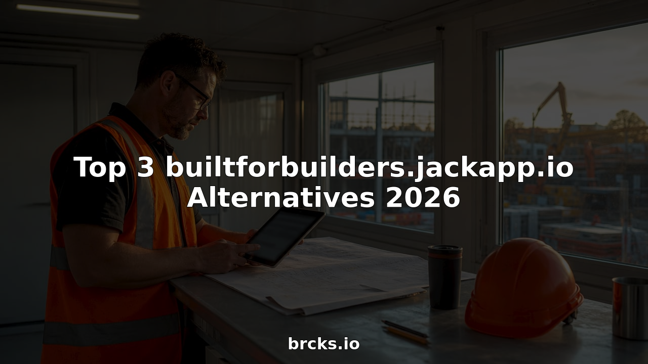Project manager using construction software on tablet in site office