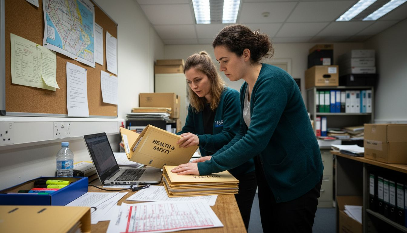 Why Standardize Health & Safety Docs? Save 40% Time Staff reducing paperwork in document room