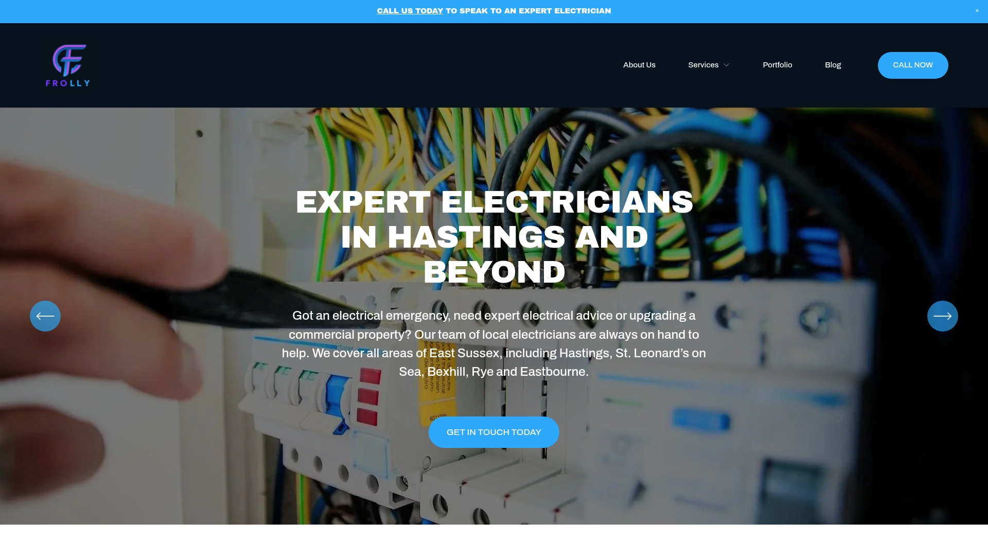 https://frollyelectricalhastings.co.uk