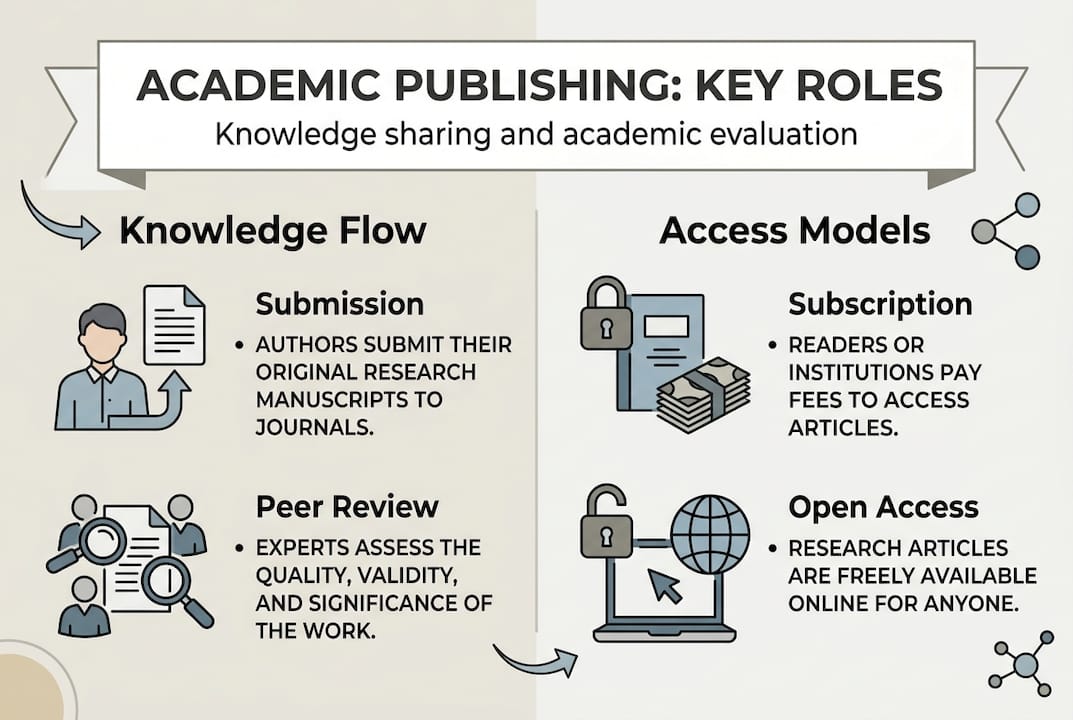 Infographic key stages and access models academia