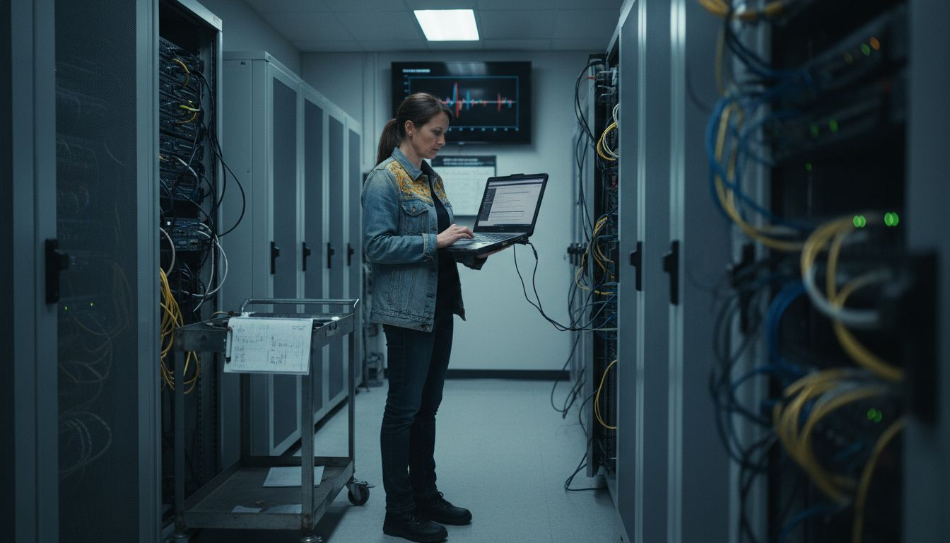 Engineer reviews CDN and edge server gear