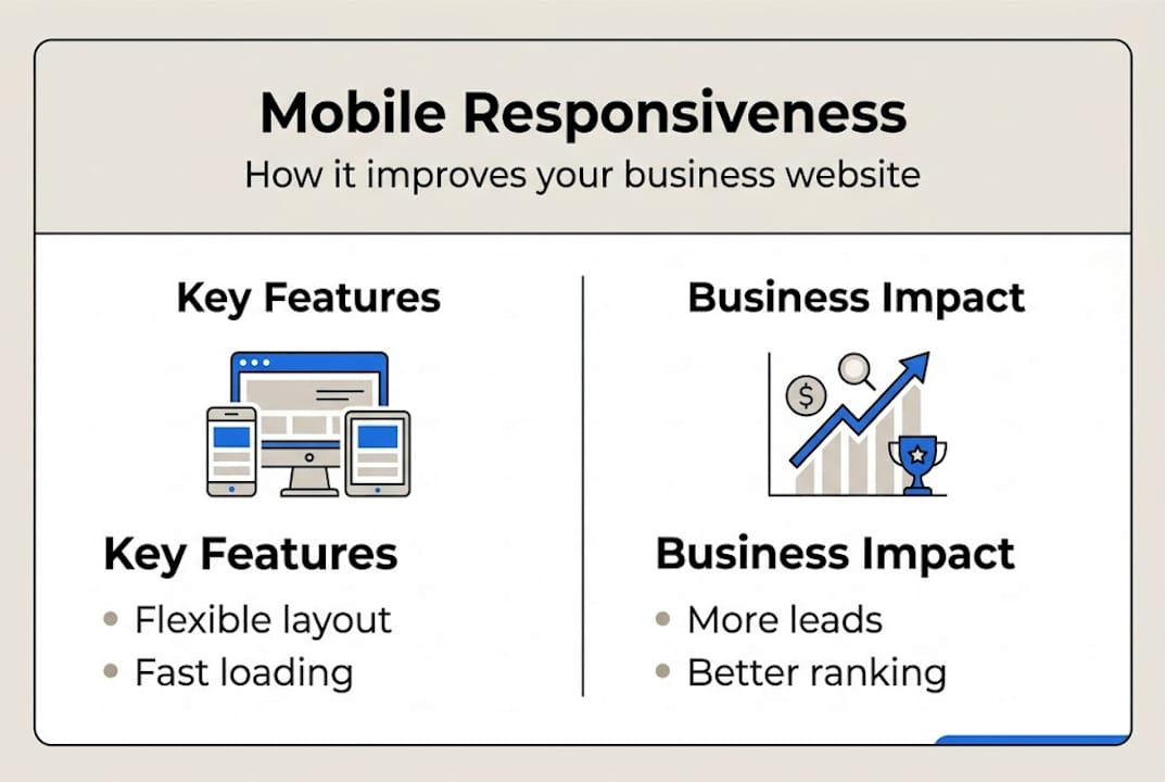 Infographic explains mobile responsiveness benefits