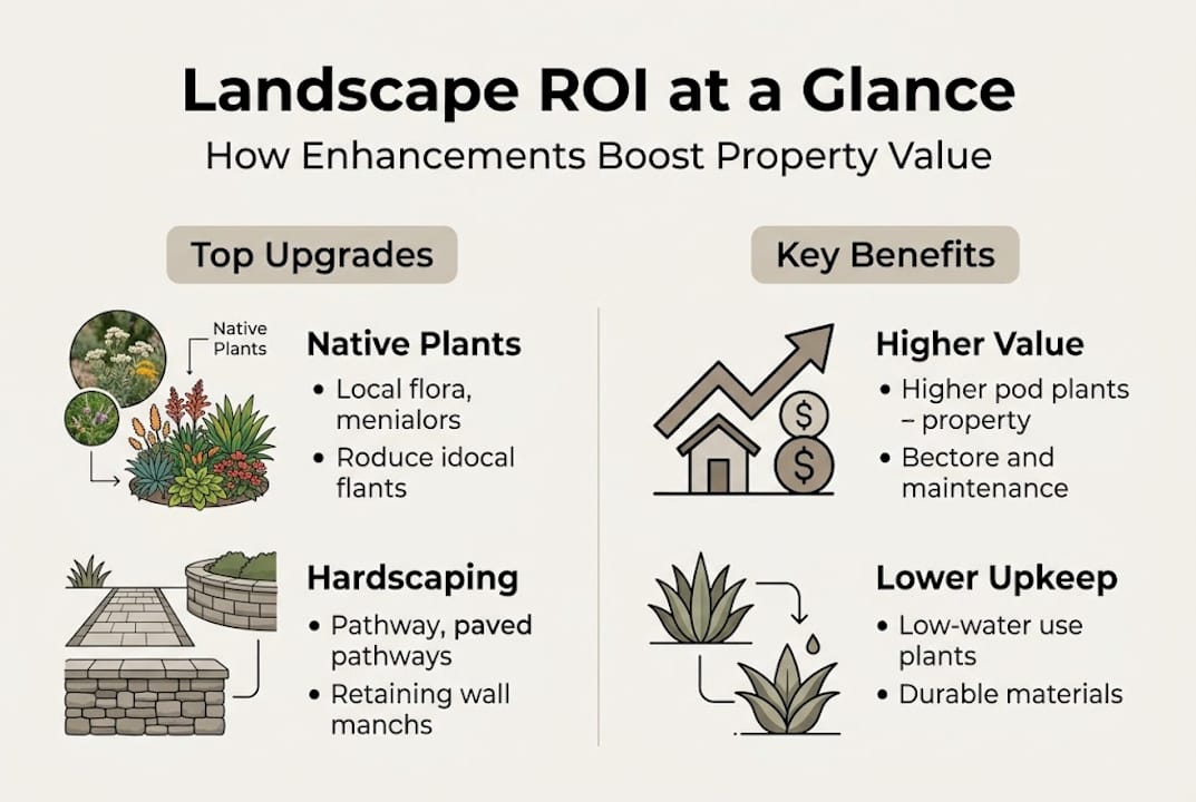 Infographic showing ROI and upgrade types