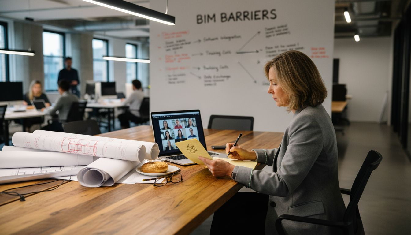 Architect discussing BIM adoption challenges