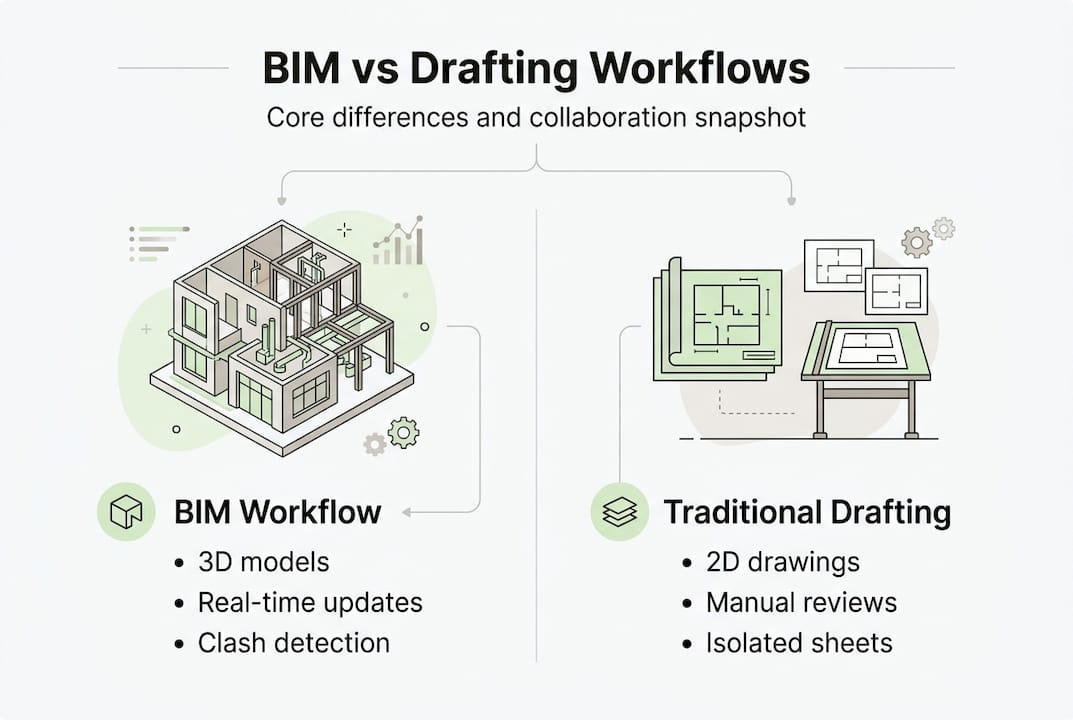 BIM vs traditional drafting: boost efficiency and teamwork – BIM.Supply