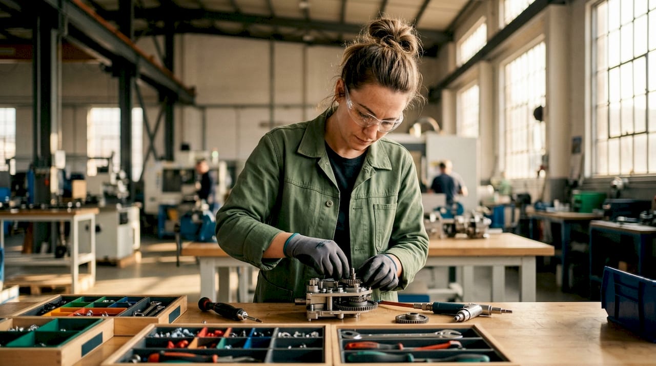 Als assemblagemedewerker ben je dagelijks bezig met het in elkaar zetten van onderdelen op de productievloer.