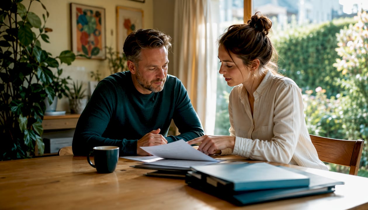 Medewerkers overleggen over de financiële extra’s van hun baan
