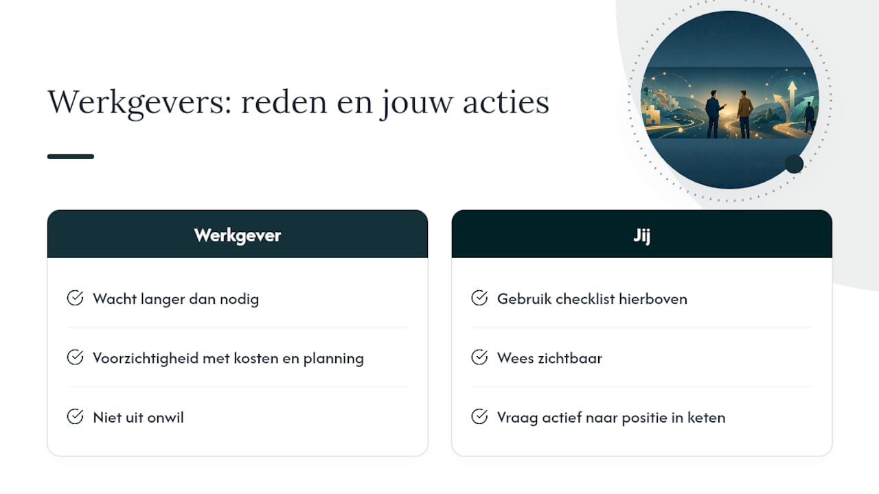 Een korte noot over wat werkgevers écht laat beslissen — overview diagram